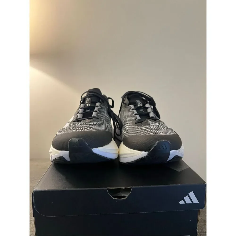Adidas Adizero Boston 12 Running Shoes – Men’s Size 8 | Core Black / Carbon